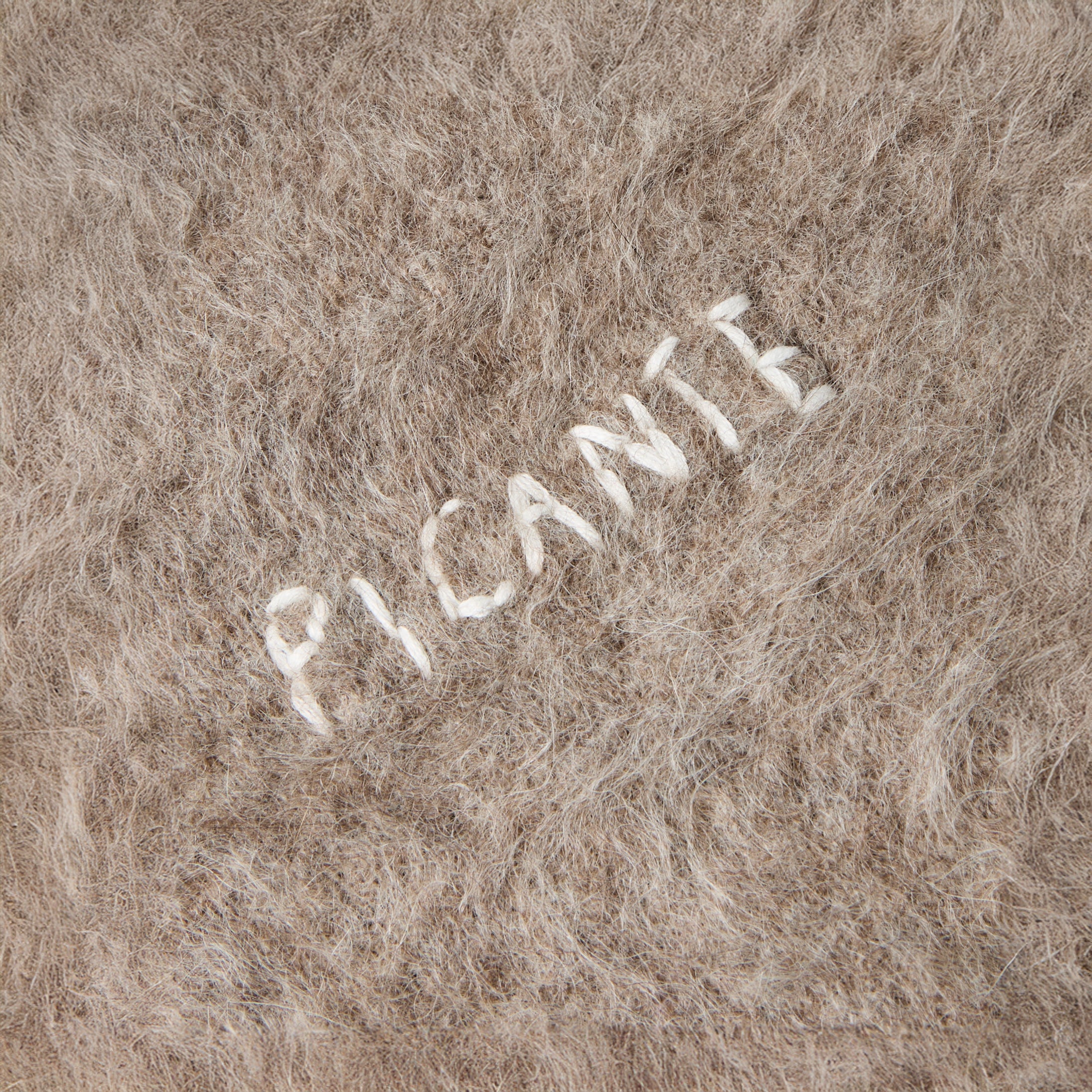 Alpaca Zip Funnel Knit Sweater - Image 4