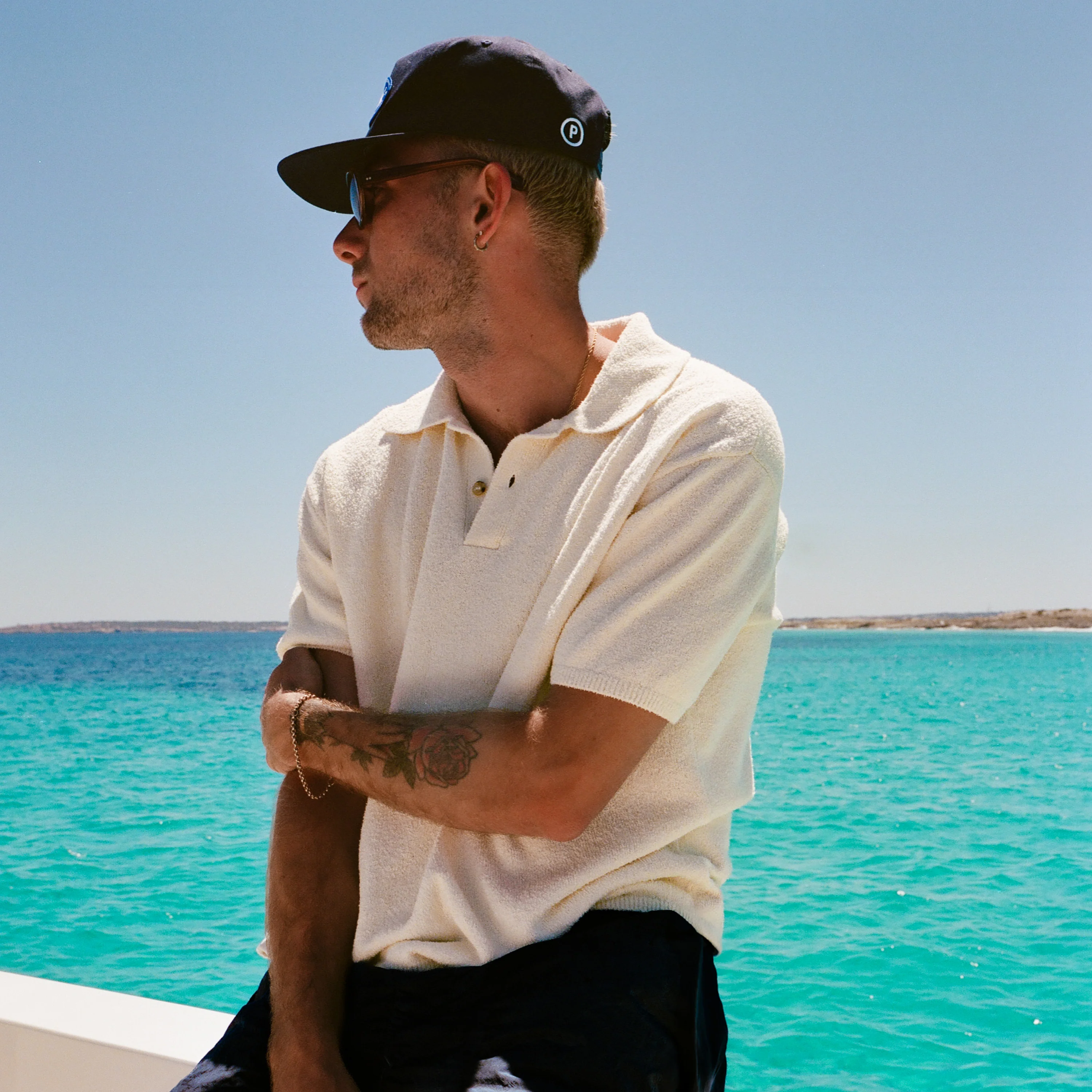 Boucle Shortsleeve Polo Shirt - Image 6