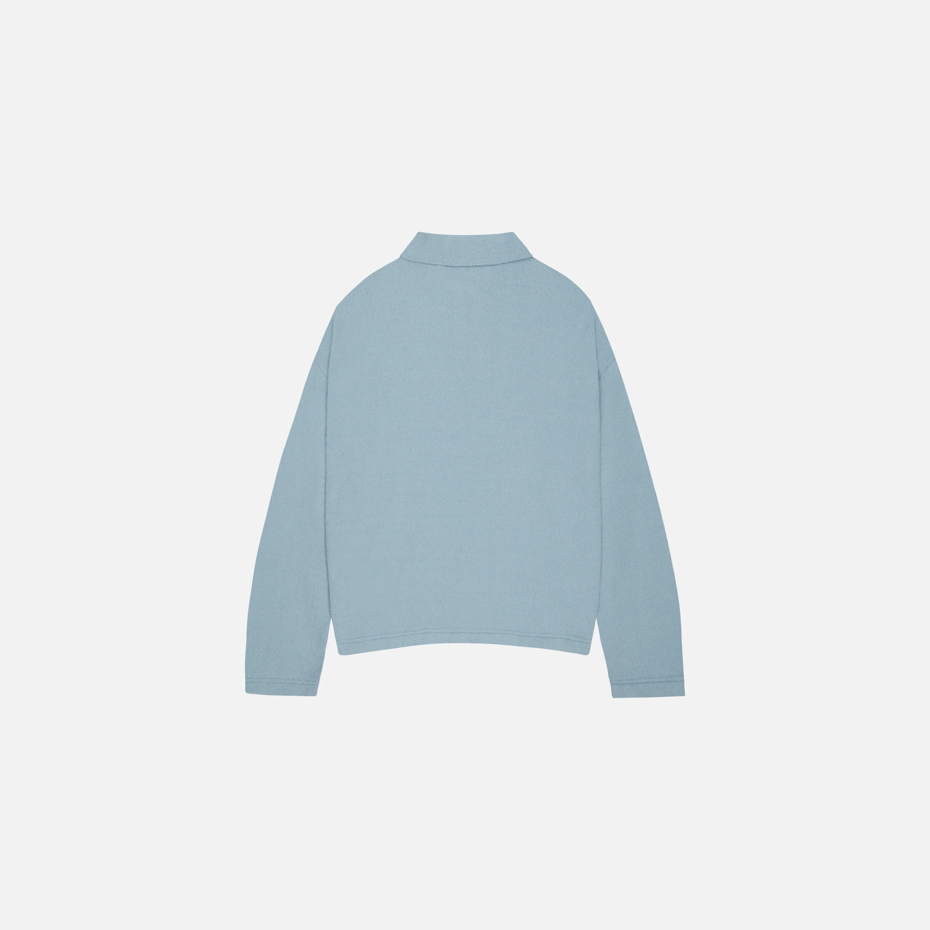 Boucle Hover Longsleeve Knit Polo - Image 2