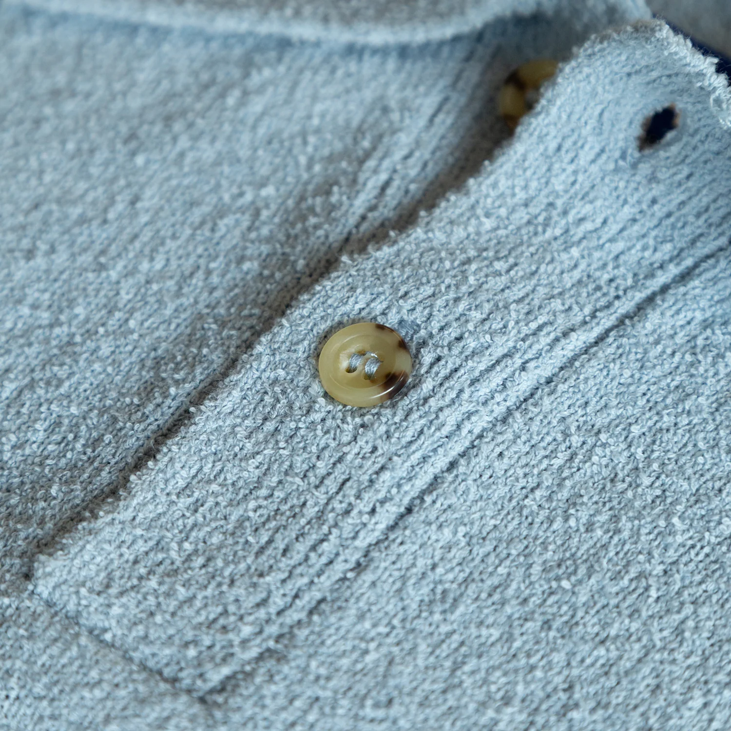 Boucle Hover Longsleeve Knit Polo - Image 3
