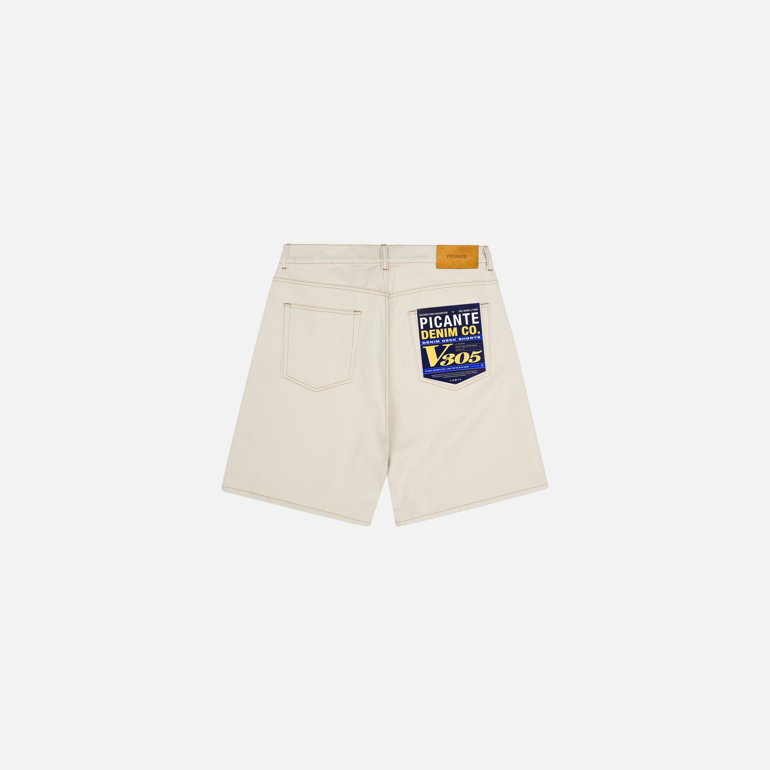 Denim Deck Shorts V305 - Image 4