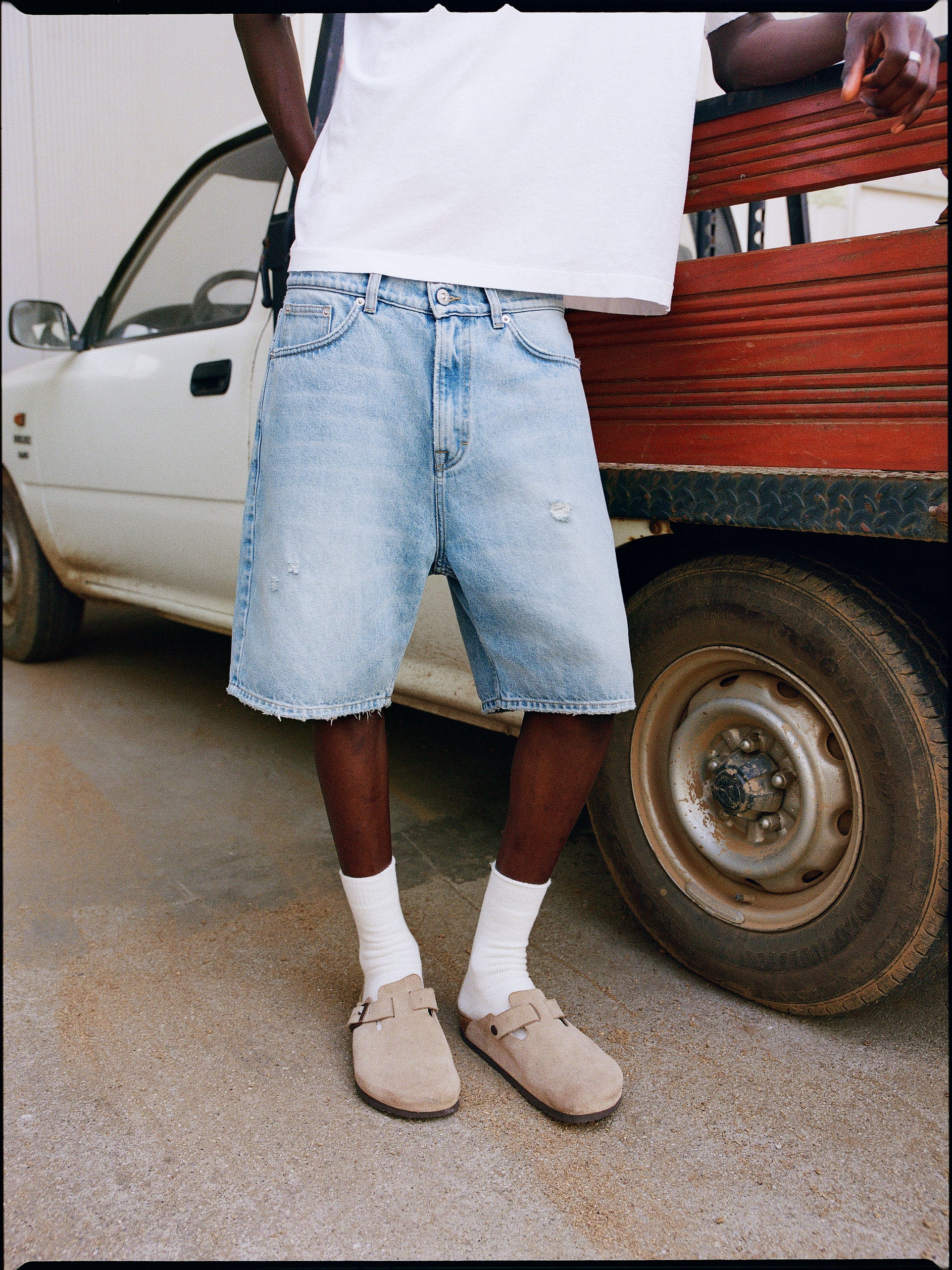 Denim Deck Shorts V305 - Image 15