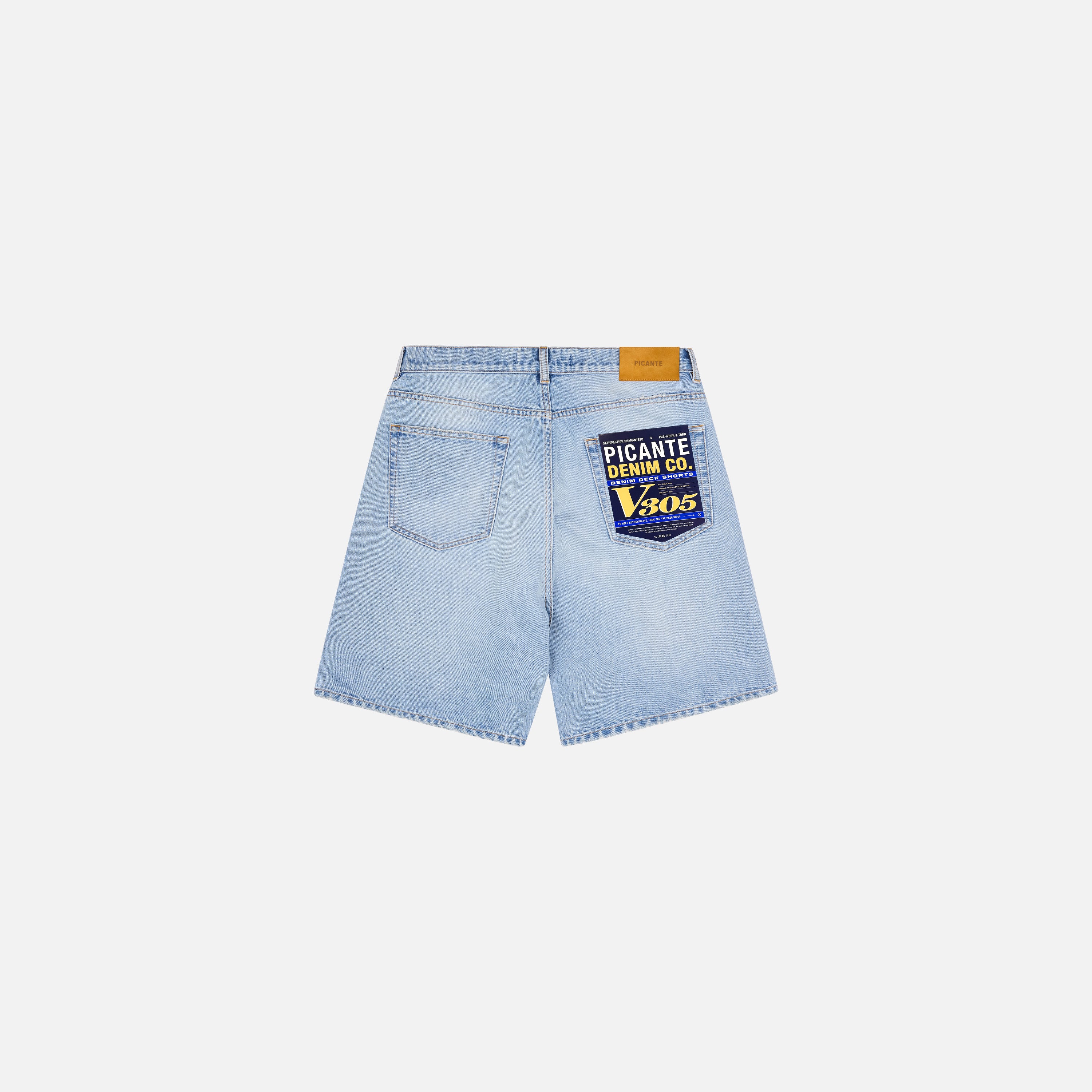 Denim Deck Shorts V305 - Image 4
