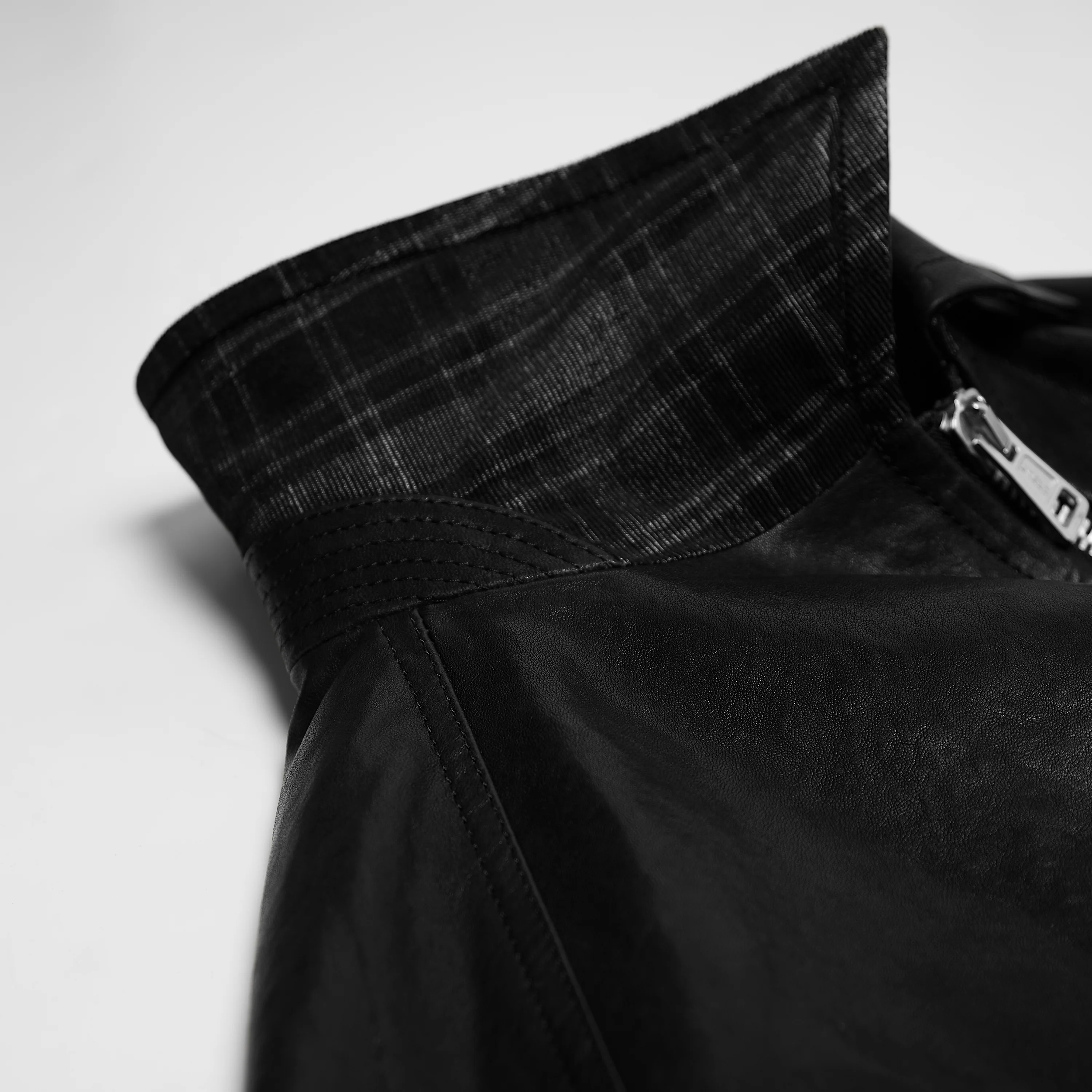 Leather Lambskin Trucker - Image 12