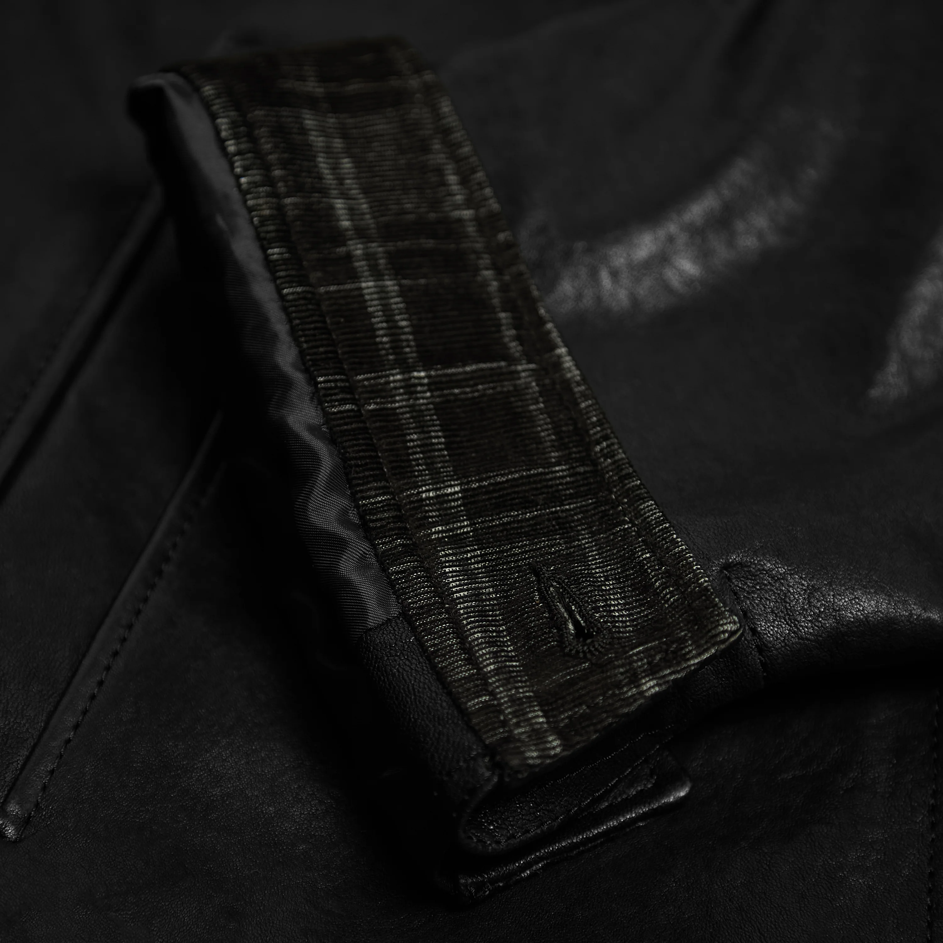 Leather Lambskin Trucker - Image 15