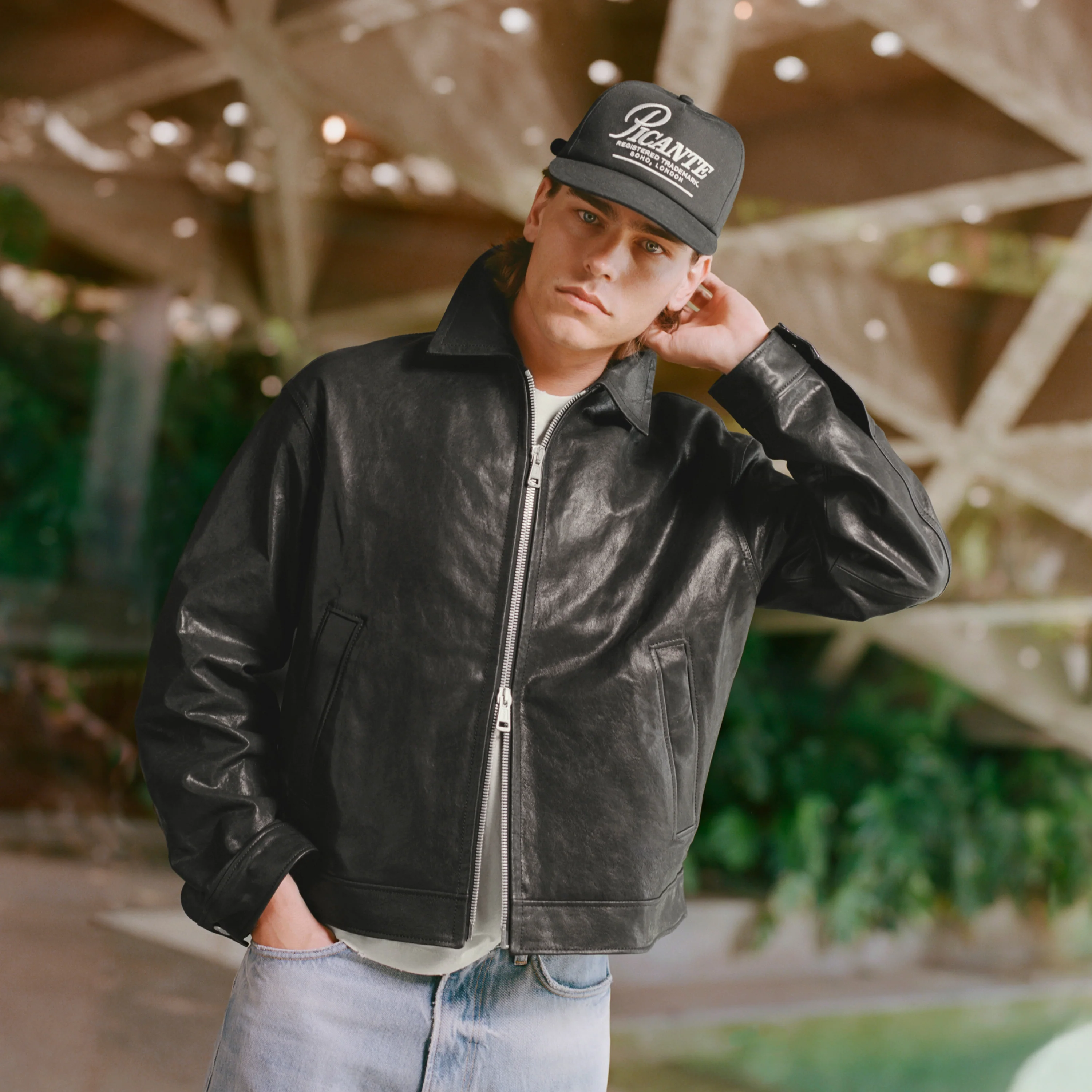 Leather Lambskin Trucker - Image 16