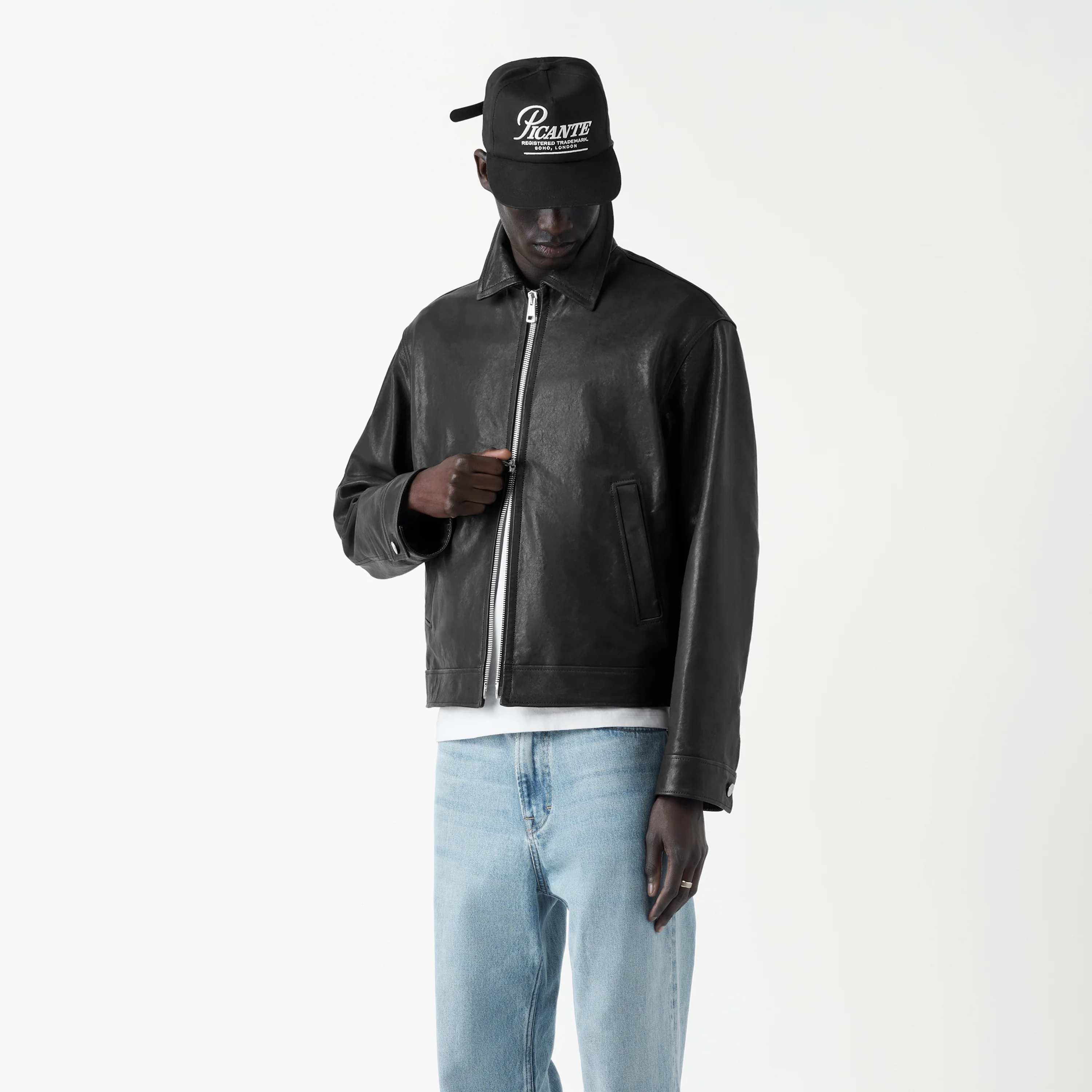 Leather Lambskin Trucker - Image 3