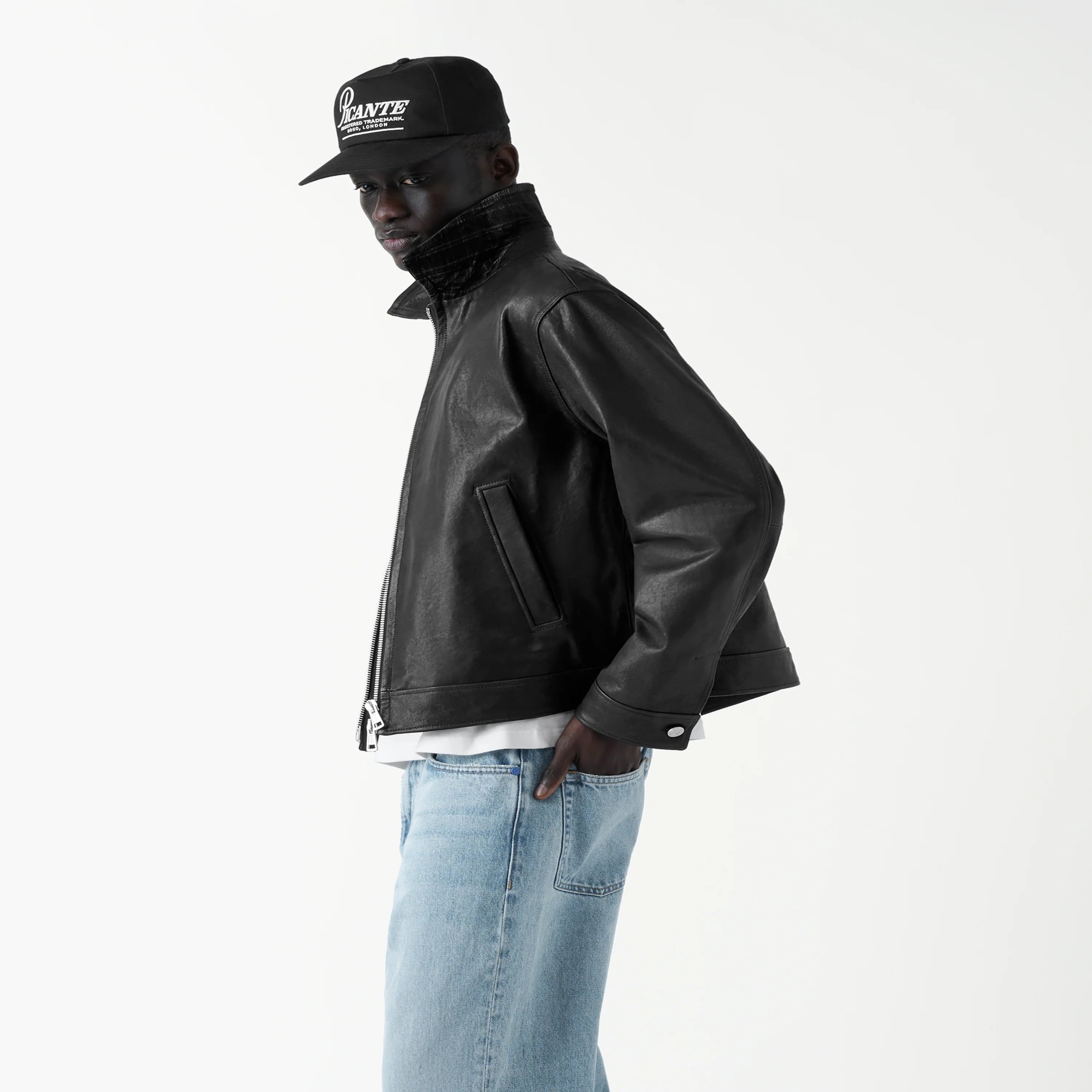 Leather Lambskin Trucker - Image 4