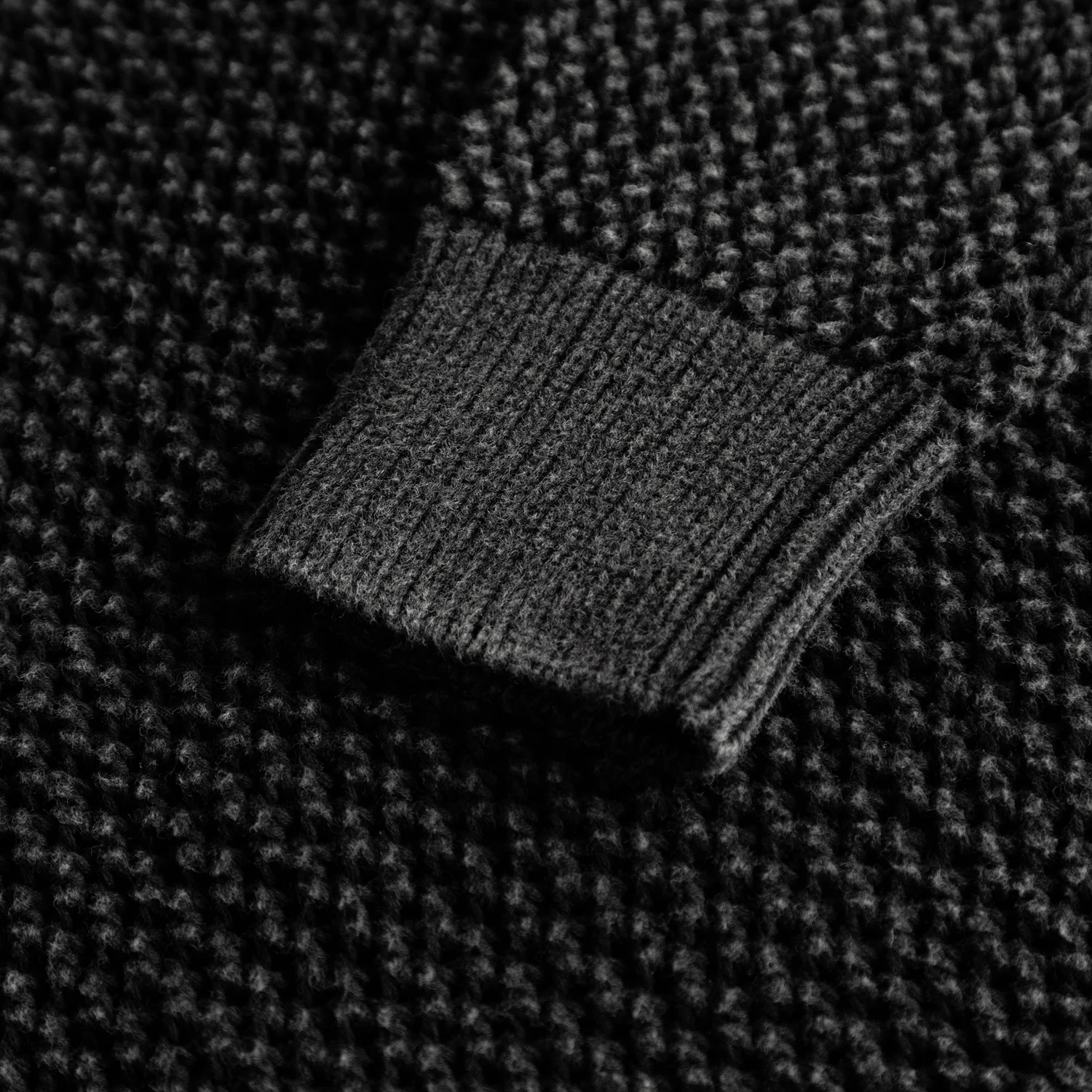 Loose Gauge Knit Sweater - Image 6