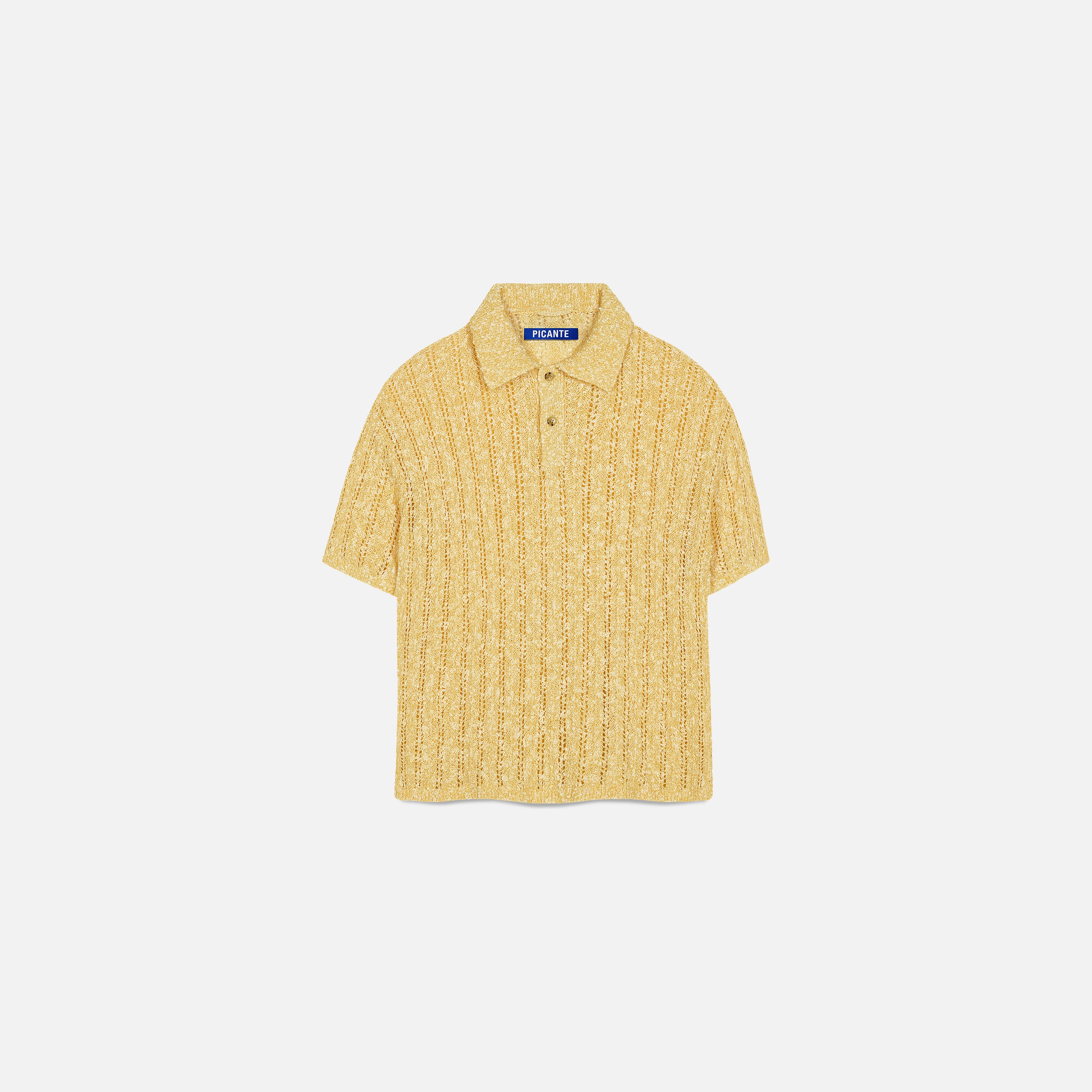 Pointelle Polo Shirt