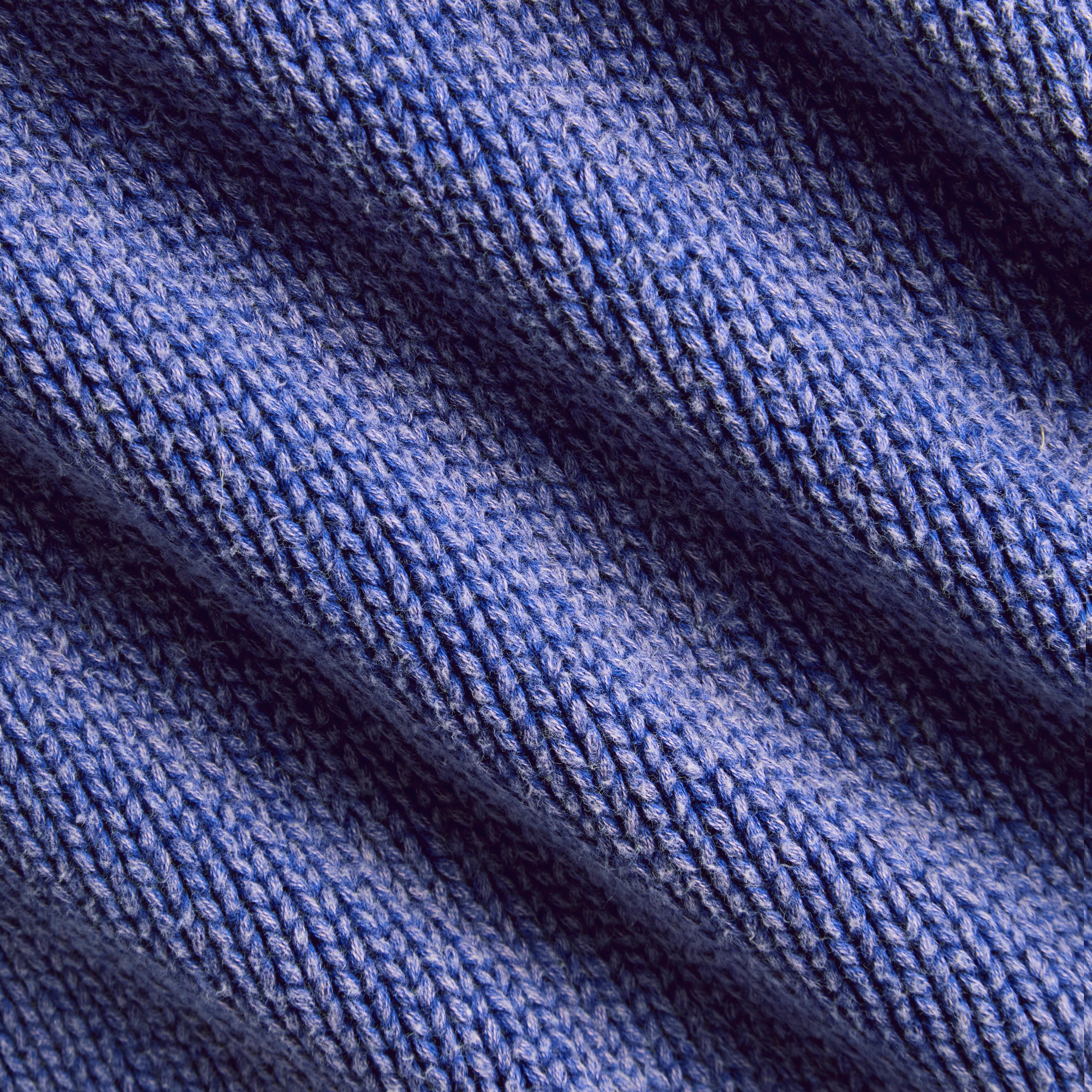 Washed Raw Edge Roll-Neck Sweater - Image 4