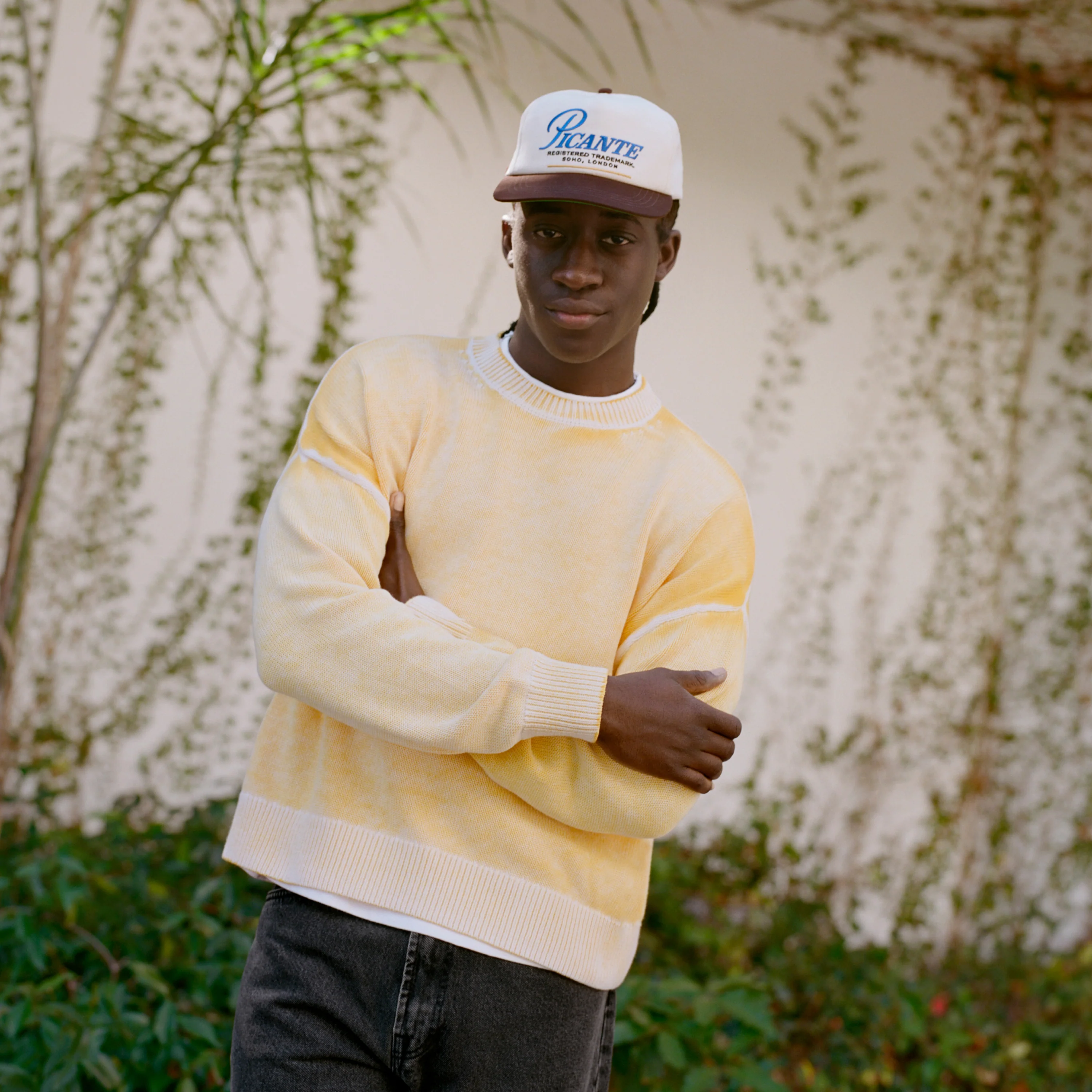 Reverse Dye Cotton Sweater - Image 3