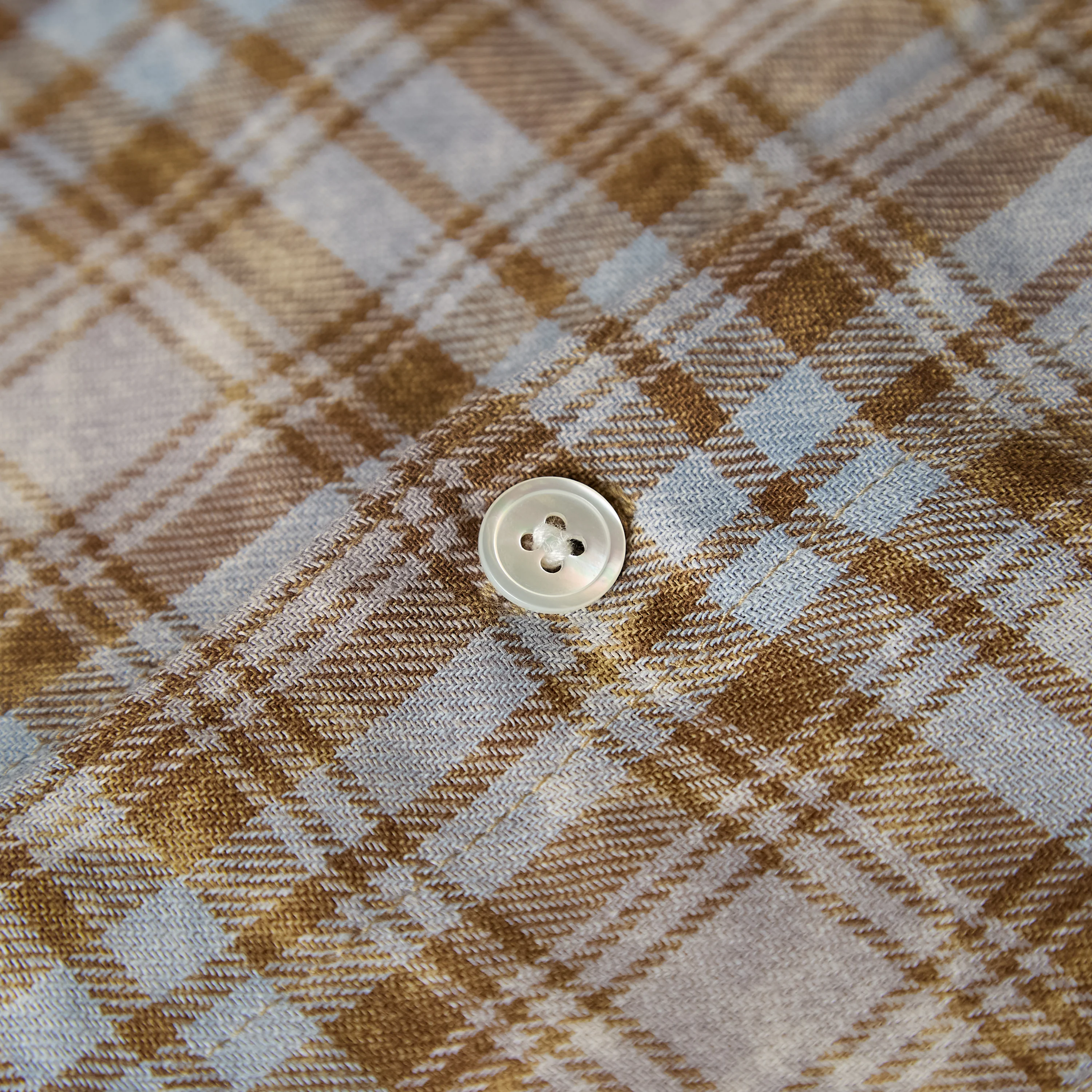 Rocco Shirt Bleached Check - Image 4