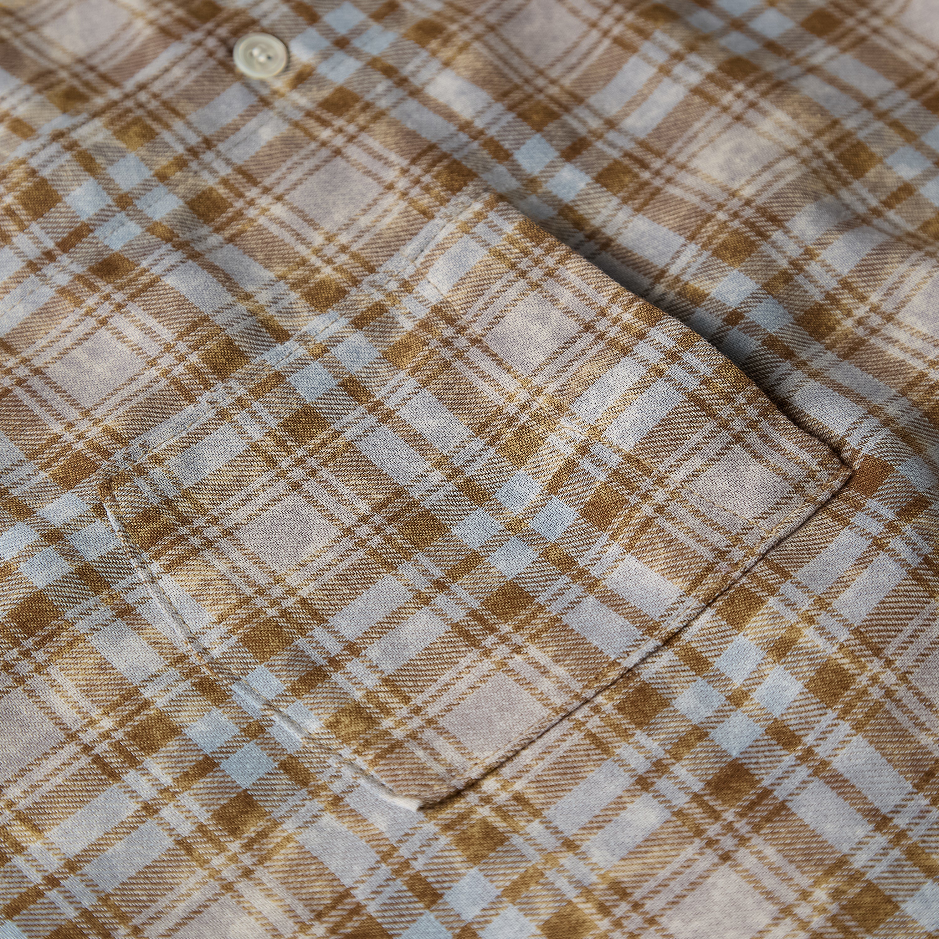 Rocco Shirt Bleached Check - Image 6