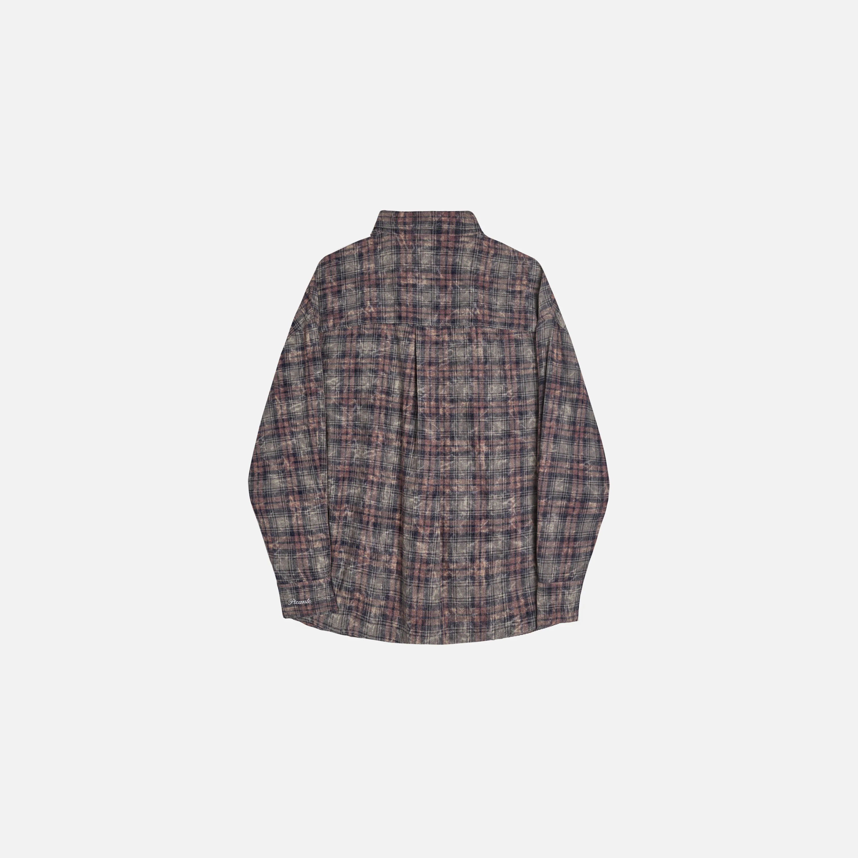 Rocco Shirt Bleached Check - Image 5