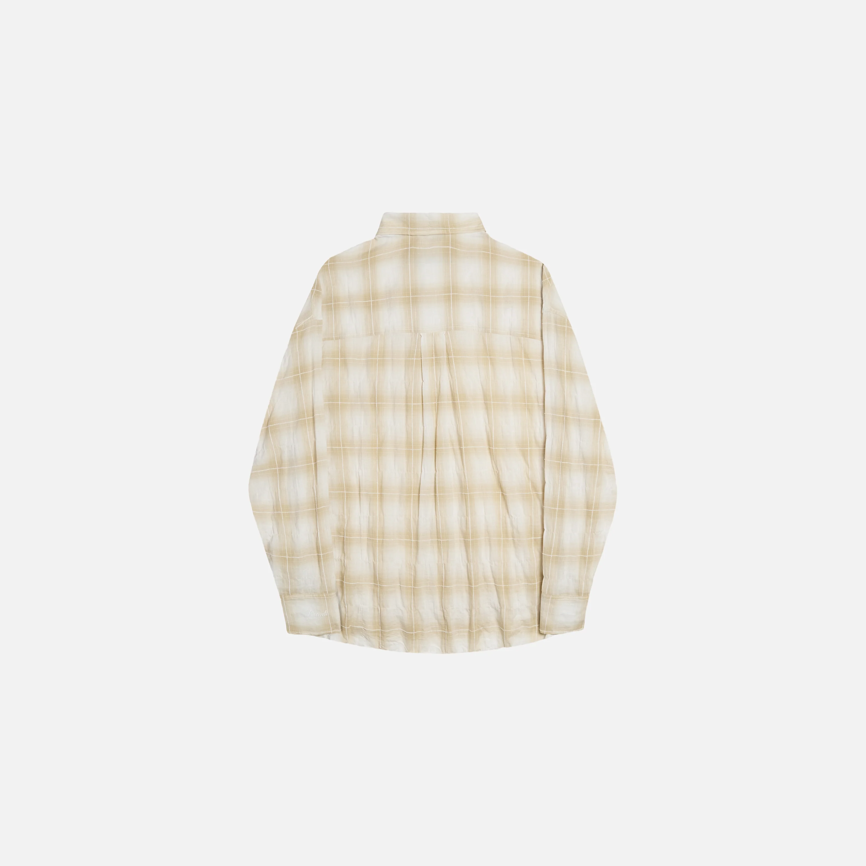 Rocco Shirt Threadlight Crinkle Check - Image 5