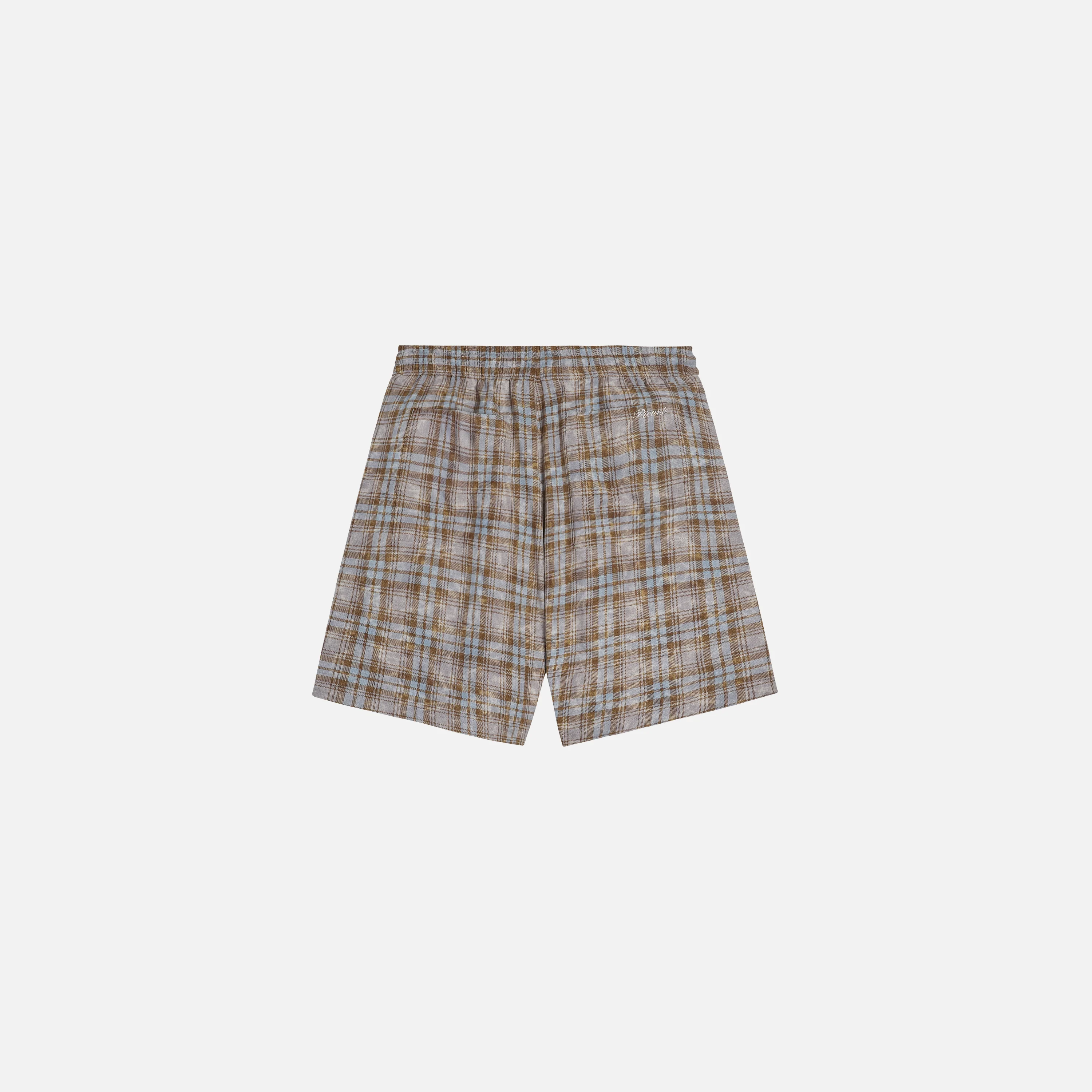 Rocco Shirting Shorts Bleached Check - Image 4