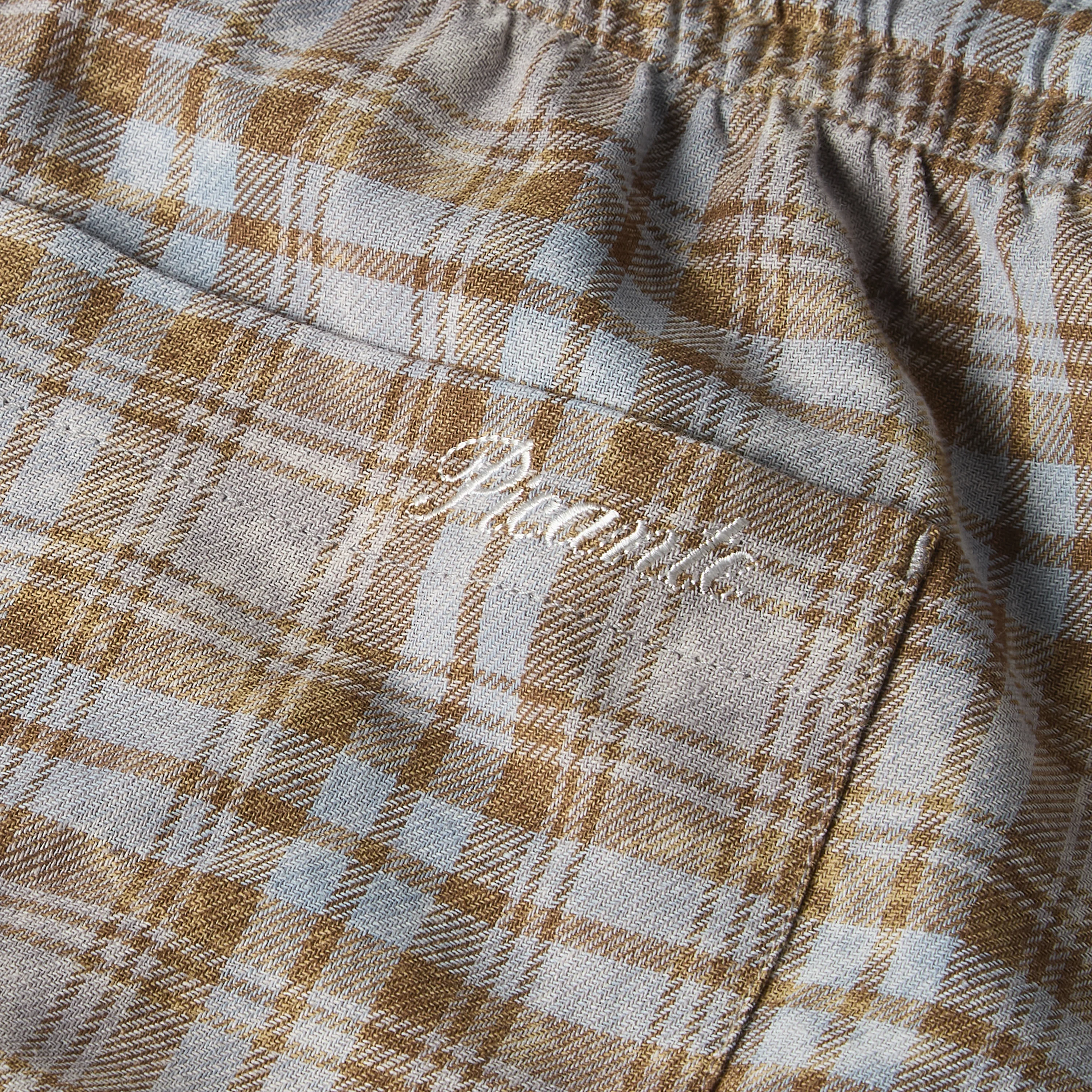 Rocco Shirting Shorts Bleached Check - Image 8