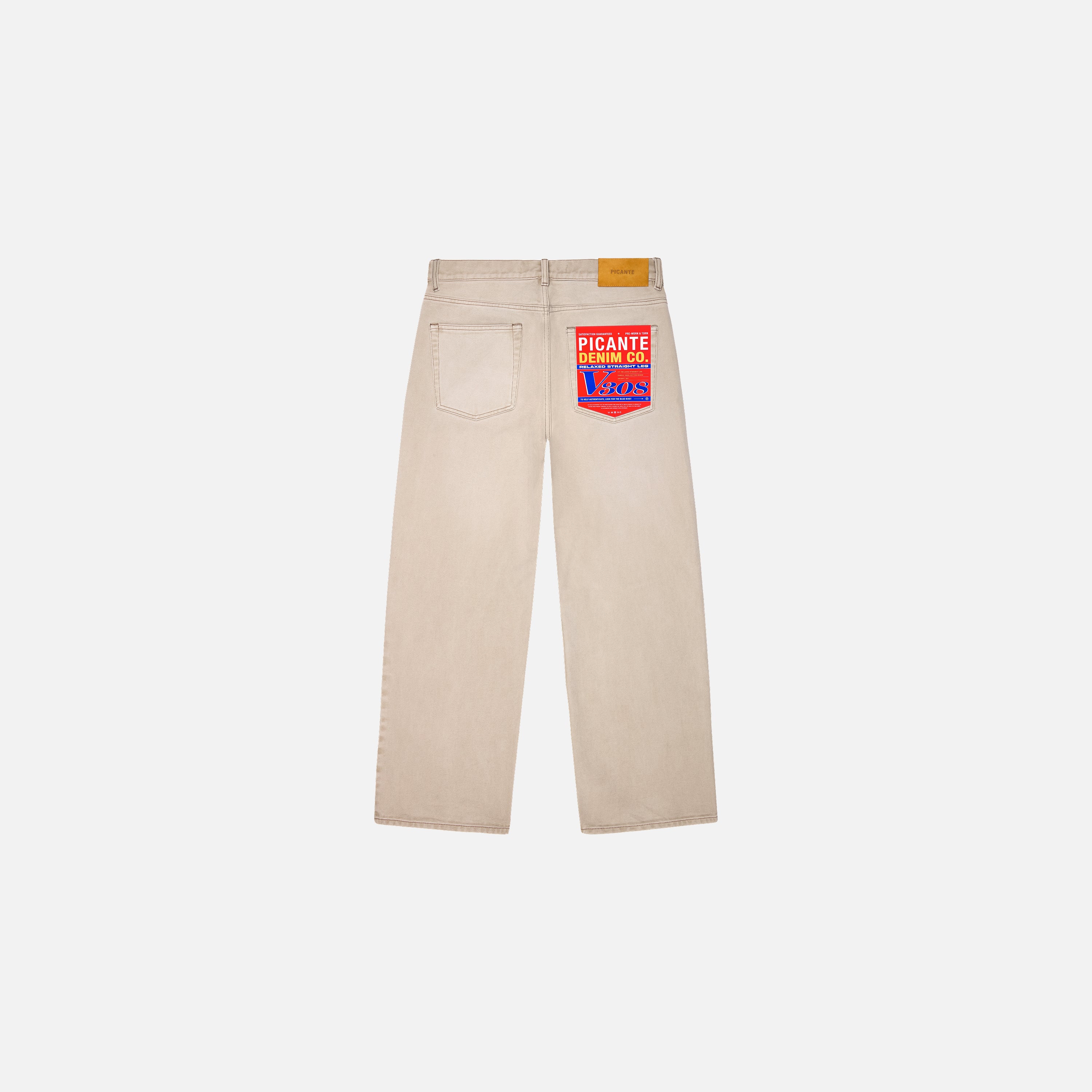 Straight Leg Denim Jeans V308 - Image 4