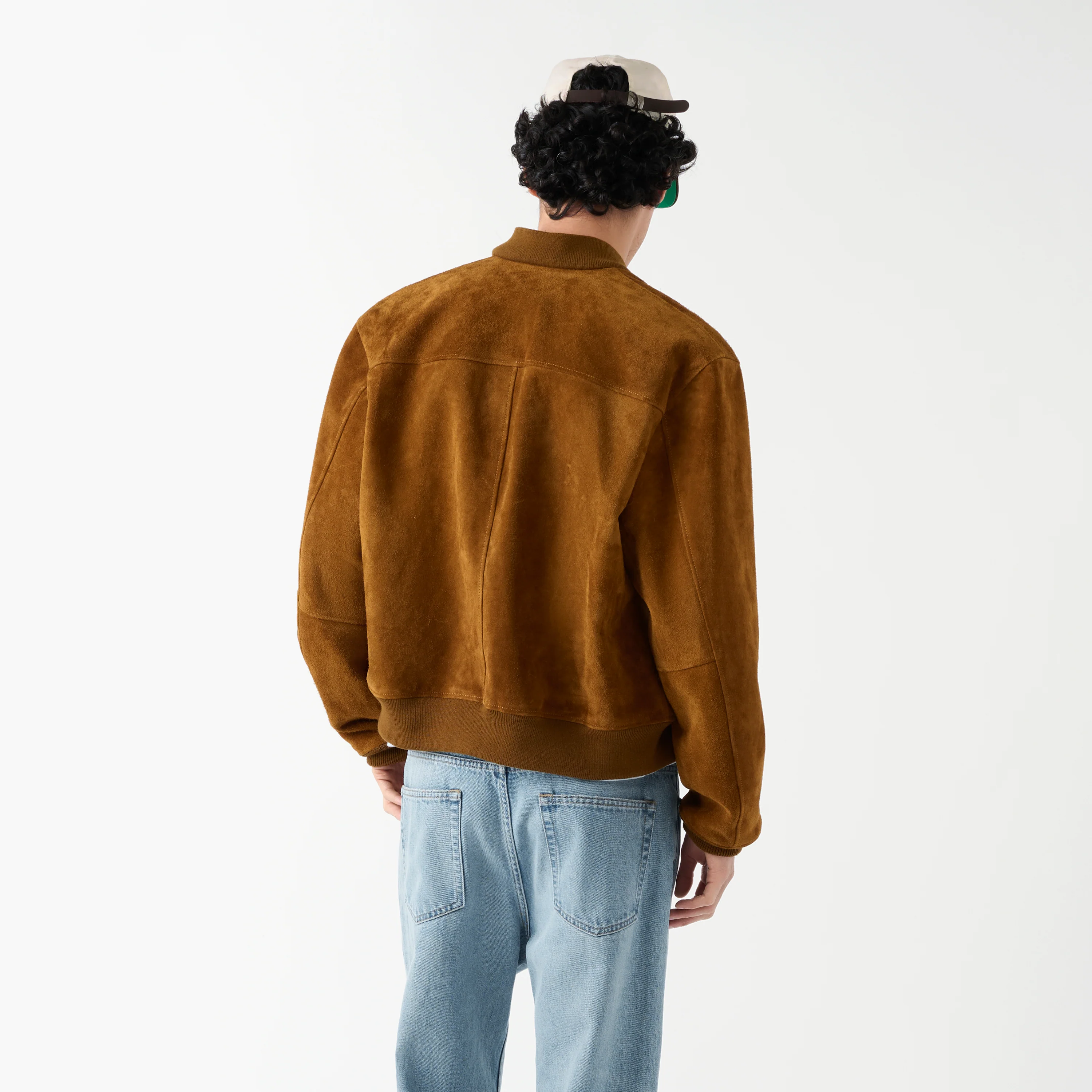 Suede Bomber Jacket - Image 3