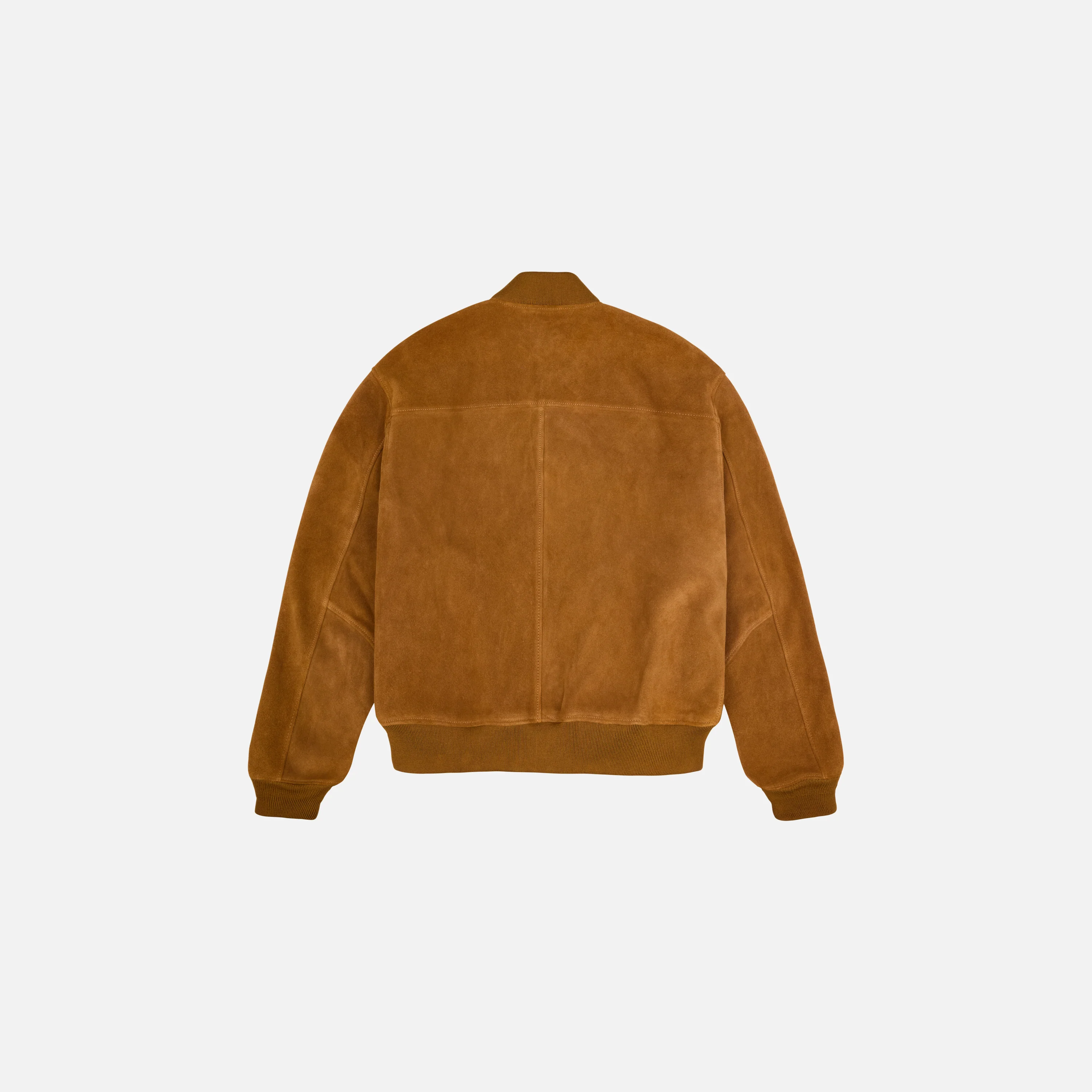 Suede Bomber Jacket - Image 5